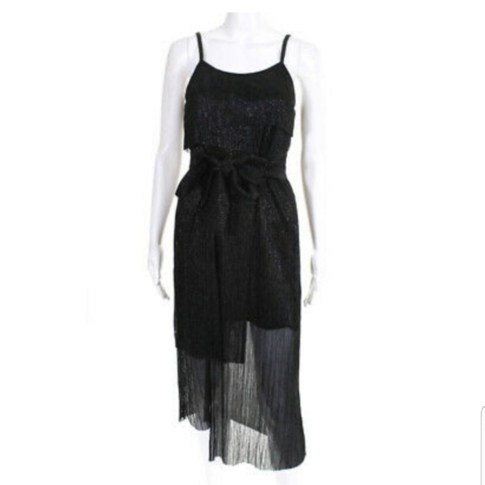 NWT Anthro Black Dress